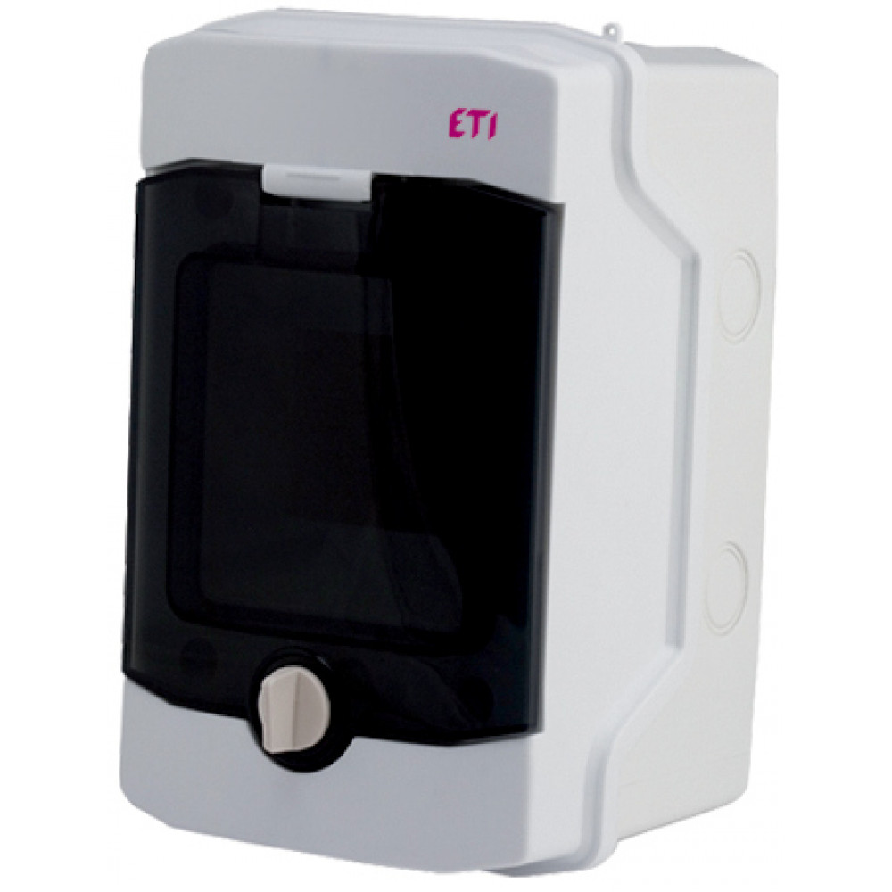 Пластиковий щит ETI, ECH 4G (4 модулі, зовнішнього виконання IP65)