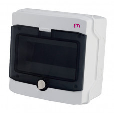 Пластиковий щит ETI, ECH 8G (8 модулів, зовнішнього виконання IP65)