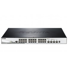 Комутатор D-Link DGS-1510-28XMP 24xGE PoE, 4xSFP+, SmartPro Комутатор D-Link DGS-1510-28XMP 24xGE PoE, 4xSFP+, SmartPro
