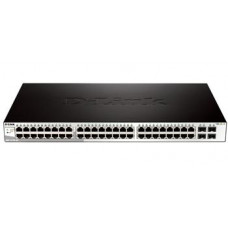 Комутатор D-Link DGS-1210-52 48xGE, 4xSFP, WebSmart Комутатор D-Link DGS-1210-52 48xGE, 4xSFP, WebSmart