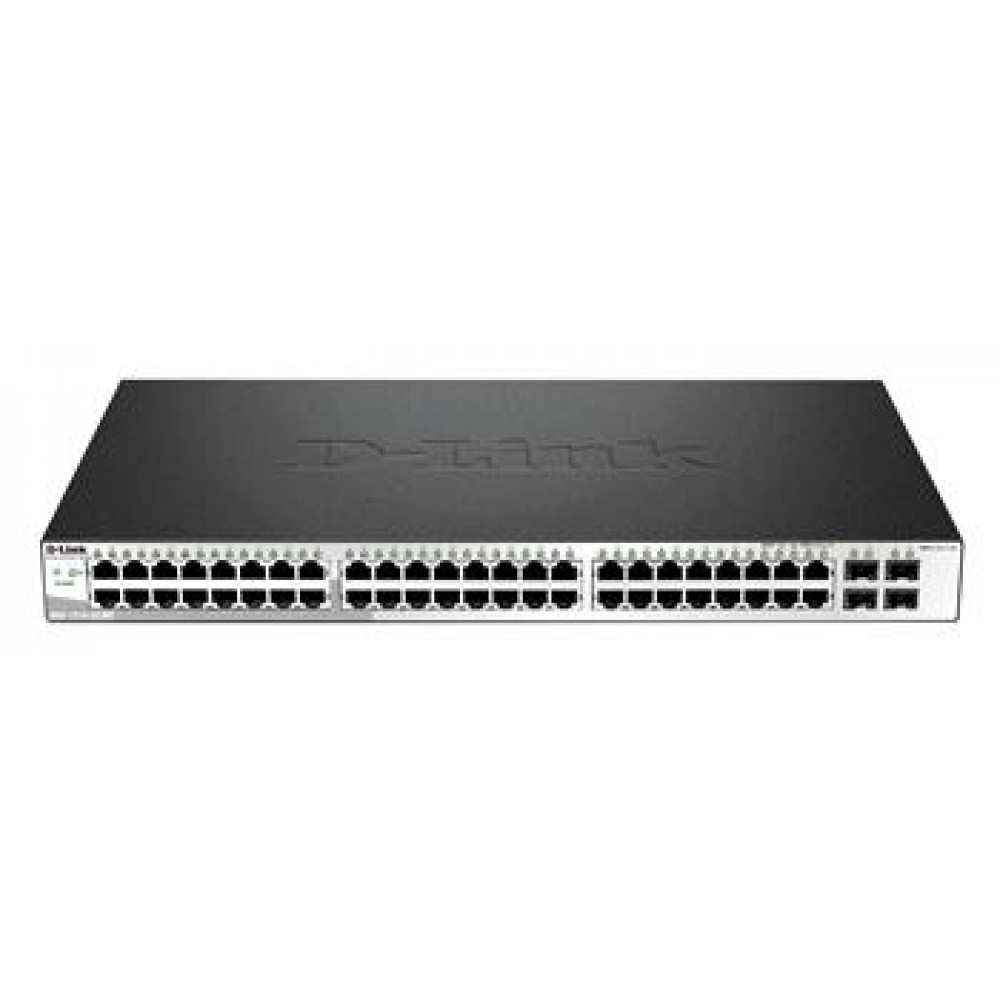 Комутатор D-Link DGS-1210-52/ME revB 48xGE, 4xSFP, MetroEthernet