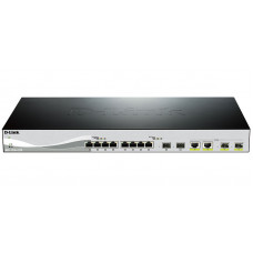 Комутатор D-Link DXS-1210-12TC 8x10GE, 2xSFP+, 2x10GE/SFP+, L3 Комутатор D-Link DXS-1210-12TC 8x10GE, 2xSFP+, 2x10GE/SFP+, L3