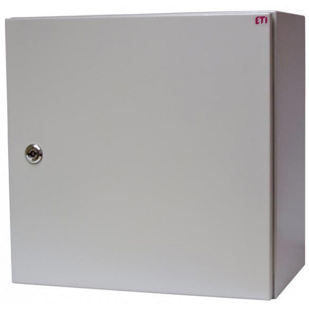 Шафа металева ETI, GT 40-40-25 IP66 (1 замок, В400xШ400xГ250)