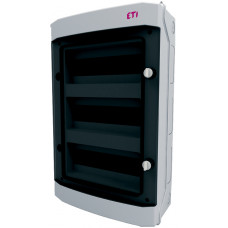 Щит зовнішній розподільчий ETI, ECH 36PT (36 модулів, пластиковий IP65)