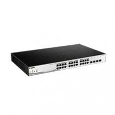 Комутатор D-Link DGS-1210-28MP 24xGE PoE, 4xSFP, 370W, WebSmart Комутатор D-Link DGS-1210-28MP 24xGE PoE, 4xSFP, 370W, WebSmart