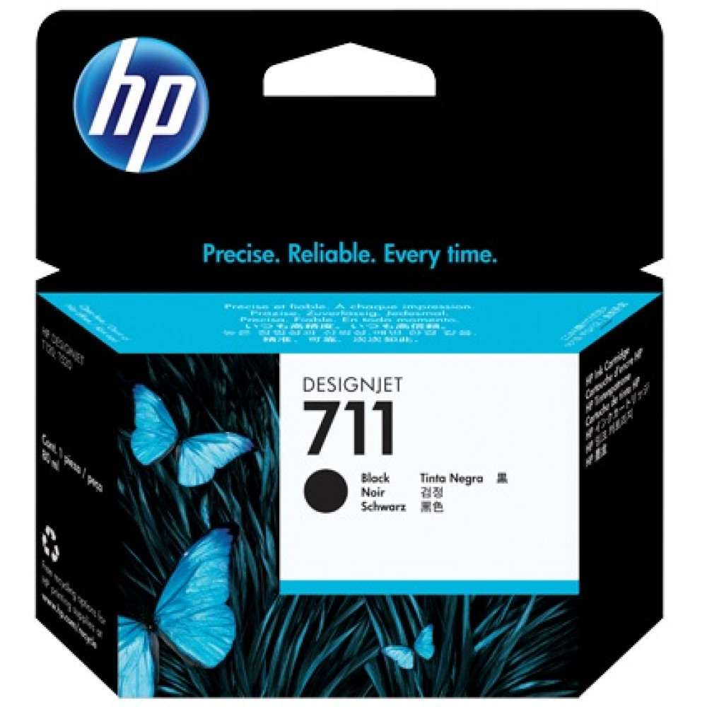 Картридж HP 711 DesignJet T120/T125/T130/T520 Black 80ml