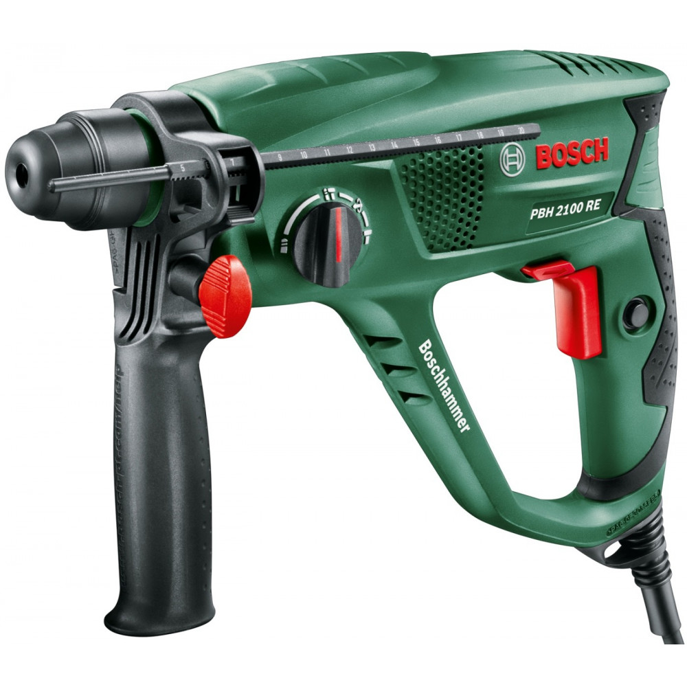 Перфоратор Bosch PBH 2100 RE SDS-plus 550Вт 1.7Дж 2.2кг
