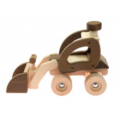 Машинка дерев'яна goki Екскаватор натуральний