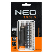 Біти Neo Tools, набір 17шт, 5/32 Біти Neo Tools, набір 17шт, 5/32