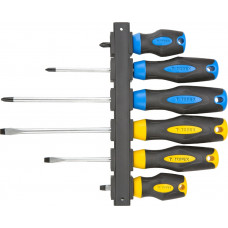 Викрутки TOPEX набір 6шт, SL,PH, сталь CrV Викрутки TOPEX набір 6шт, SL,PH, сталь CrV