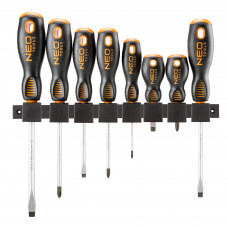 Викрутки Neo Tools набір 8шт, SL,PH, сталь S2 Викрутки Neo Tools набір 8шт, SL,PH, сталь S2
