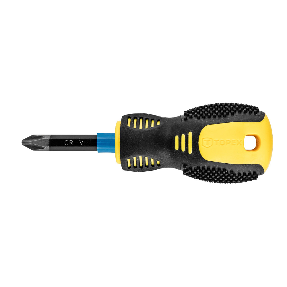 Викрутка TOPEX хрестова, PH2x38мм, сталь CrV