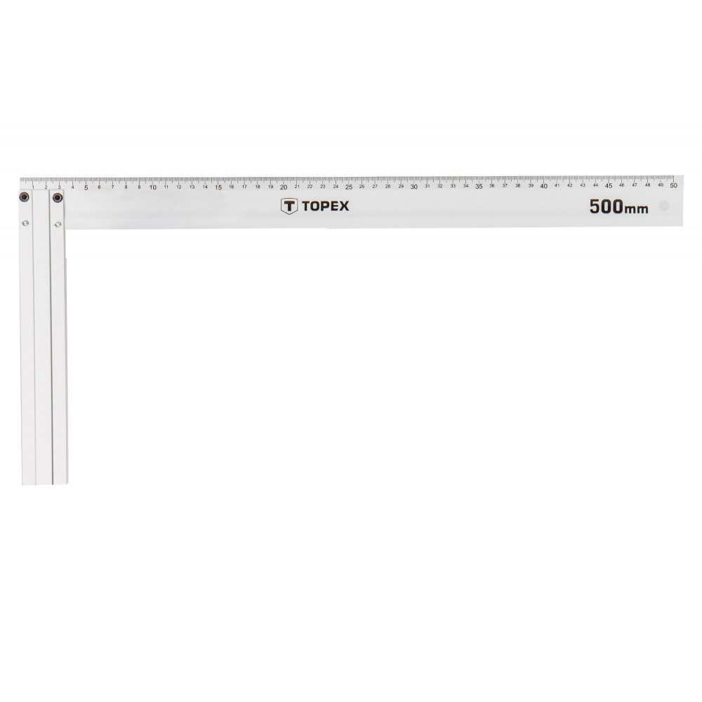 Кутник будівельний TOPEX, алюмінієвий, 500x235мм