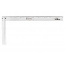 Кутник будівельний TOPEX, алюмінієвий, 500x235мм