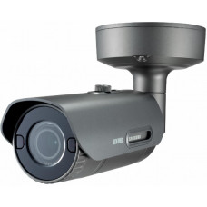 Камера IP Hanwha PNO-9080R, 12MP, Bullet, 4.5-10mm AVF, f/1.6, IR40m, AC 24V/DC 12V/PoE, IP66, IK10