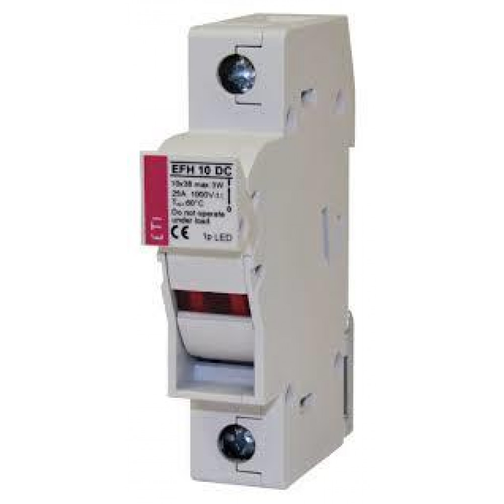 Тримач запобіжника ETI, EFH 10 1P 25A 1000V DC