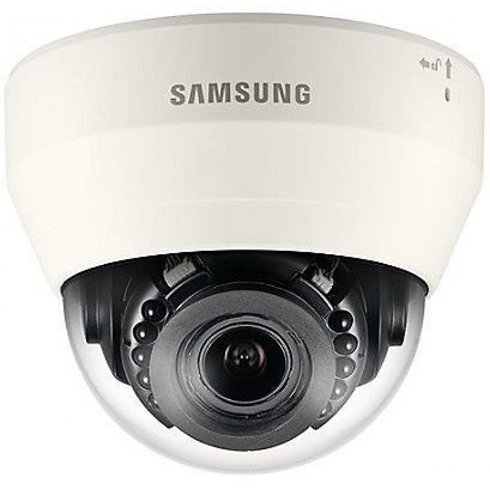 Камера IP Hanwha  SND-L6013R, 2MP, Indoor Dome, 3.6mm, f/1.8, IR15m, Mic, PoE