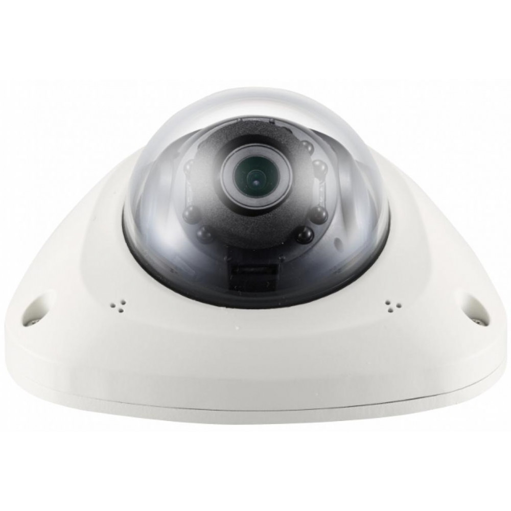 Камера IP Hanwha  SNV-L6013R, 2MP, Outdoor Dome, 3.6mm, f/1.8, IR15m, Mic, PoE