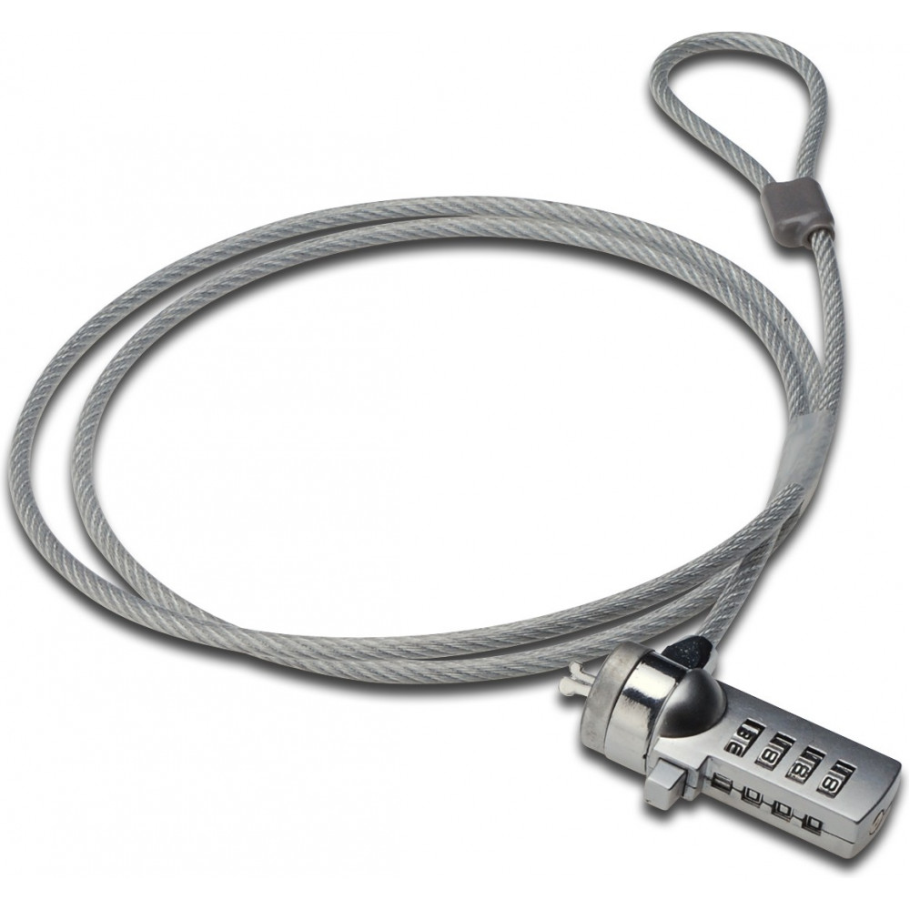 Замок безпеки DIGITUS для ноутбука, Ednet Notebook Number Lock