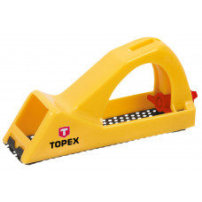 Рубанок ручний TOPEX, обдирний, пластмаса, 140мм