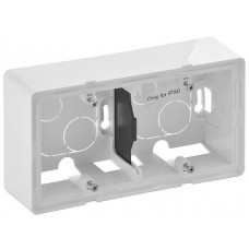 Коробка 2 пости для накладного монтажу Legrand Valena LIFE, білий