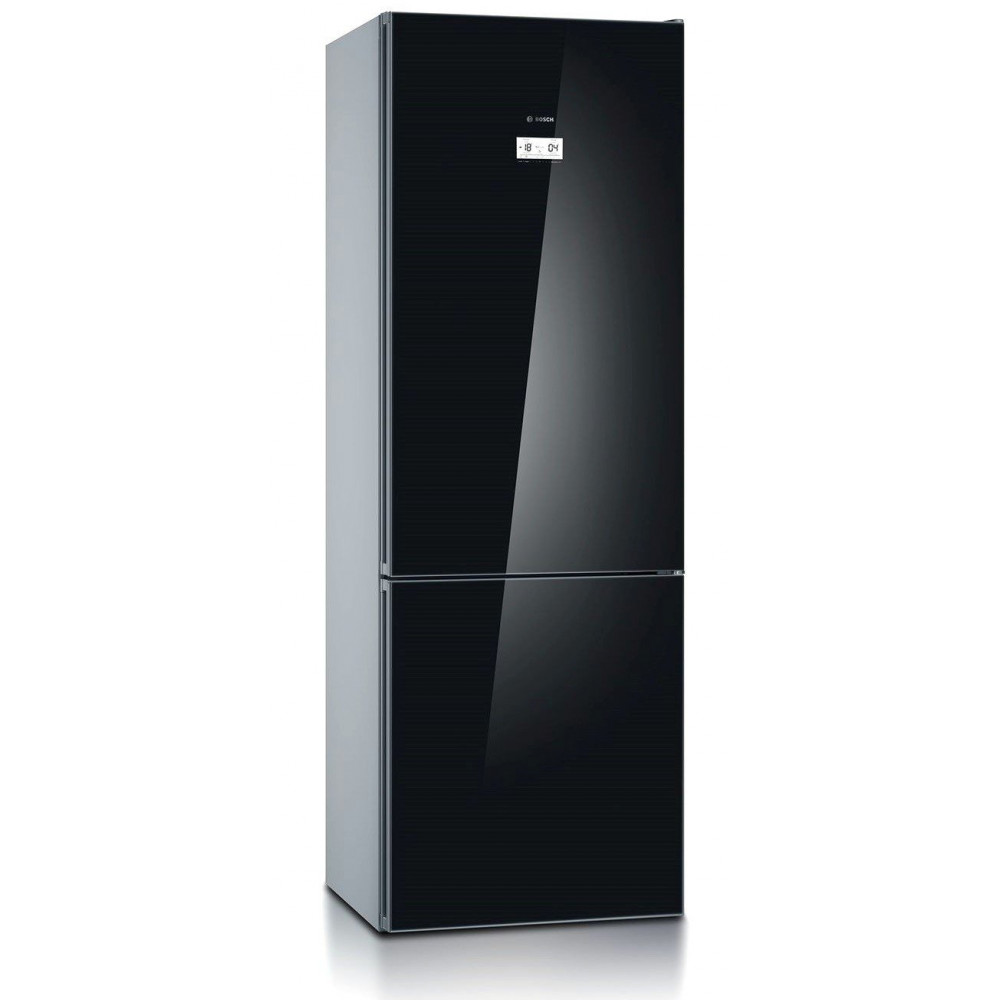 Холодильник Bosch з нижн. мороз., 203x70x67, xолод.відд.-330л, мороз.відд.-105л, 2дв., А++, NF, дисплей, чорний