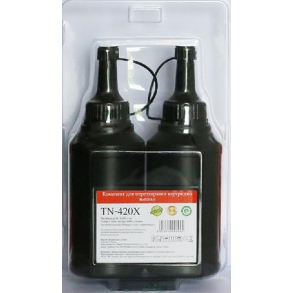 Комплект для заправки TN-420X картриджа Pantum TL-420H, TL-420X  M7100, P3010/3300 (2*3000стор, 2 тонери, 1чіп)