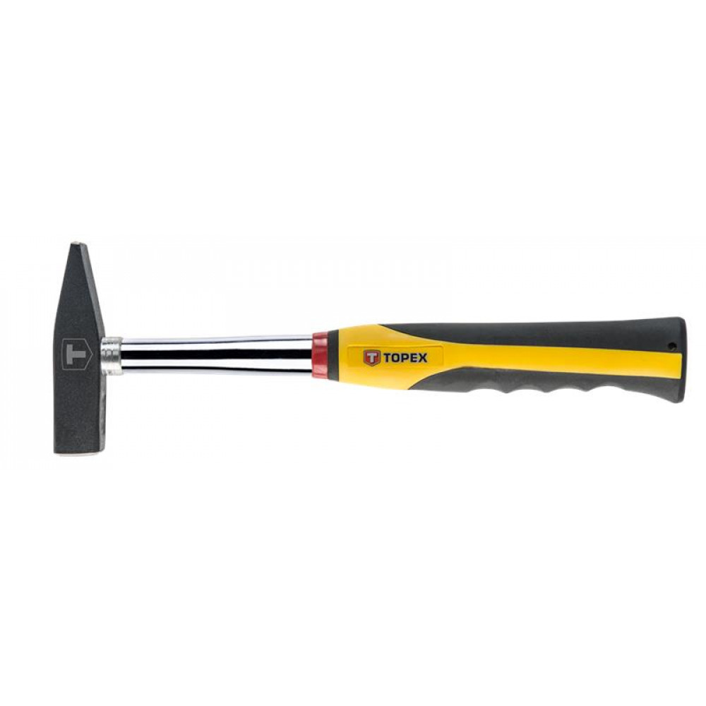 Молоток слюсарний TOPEX 500г 32см руків'я металеве двокомпонентне