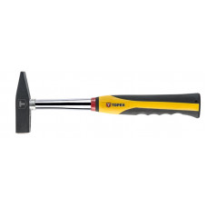 Молоток слюсарний TOPEX 500г 32см руків'я металеве двокомпонентне