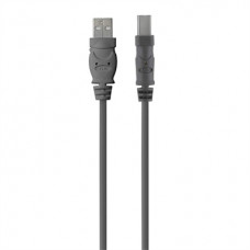 Кабель USB-A > USB-B (AM/BM) синхронізації Belkin 1.8м, чорний