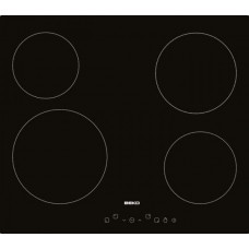 Варильна поверхня Beko електрична, 60см, чорний Варильна поверхня Beko електрична, 60см, чорний