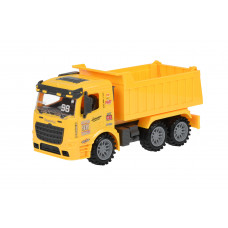 Машинка інерційна Same Toy Truck Самоскид жовтий з наліпками