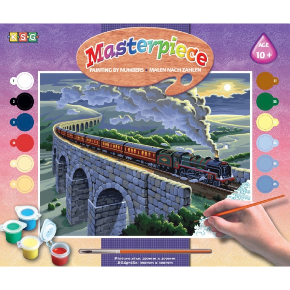 Набір для творчості Sequin Art Painting by numbers Senior Нічний сон 39*30см