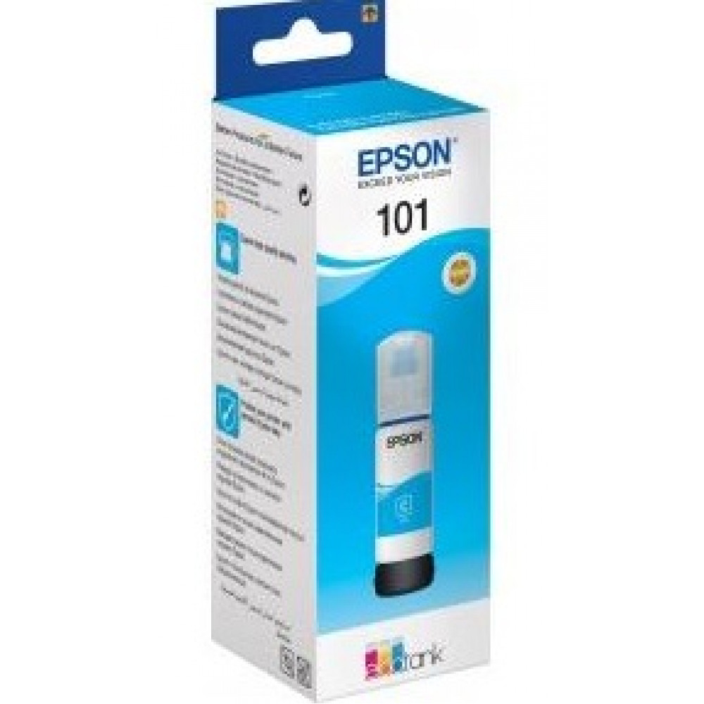 Контейнер з чорнилом Epson 101 EcoTank L14150/L4150/L4160/L4260/L4267/L6160/L6170/L6190/L6270/L6290 cyan