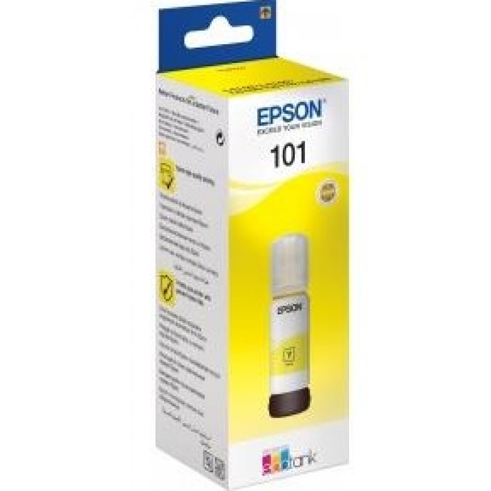 Контейнер з чорнилом Epson 101 EcoTank L14150/L4150/L4160/L4260/L4267/L6160/L6170/L6190/L6270/L6290 yellow