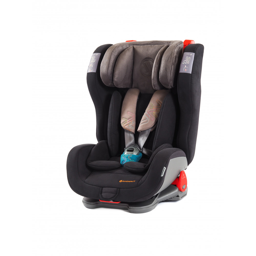 Дитяче автокрісло Avionaut Evolvair Softy, гр.1-2-3, black turquoise