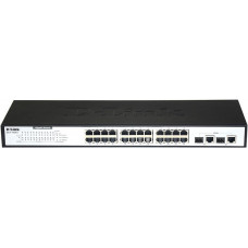 Комутатор D-Link DES-1026G 24xFE, 2xSFP/GE, Некерований Комутатор D-Link DES-1026G 24xFE, 2xSFP/GE, Некерований