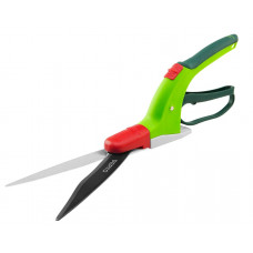 Ножиці для трави Verto, хвилясте лезо 13см, багатопозиційні, поворот ріжучої частини на 360 °, 34см, 0.3кг