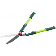 Ножиці для живоплоту Verto, хвилясте лезо 200м, телескопічні 67-88см, 1.35кг