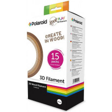 Картридж для 3D ручки Polaroid PCL, 1.75мм, нитка, 15шт, дерево