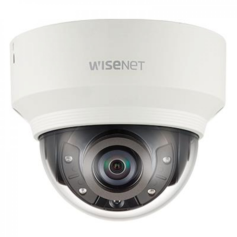 Камера IP Hanwha  XND-6020R, 2MP, Indoor Dome, 4mm, f/1.4, IR30m, DC 12V/PoE, IK08