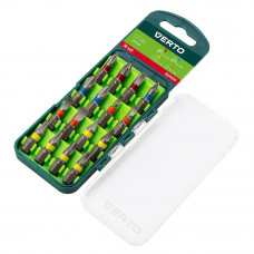 Біти Verto, набір 16шт, 1/4 Біти Verto, набір 16шт, 1/4