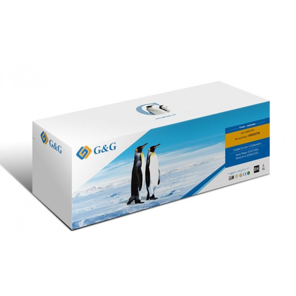 Картридж G&G до Xerox PH3052/3260/WC3215/3225 Black (2*3000 стор)