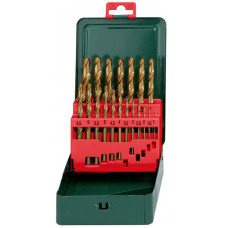 Набір свердел по металу Metabo HSS-TiN, 19шт Набір свердел по металу Metabo HSS-TiN, 19шт