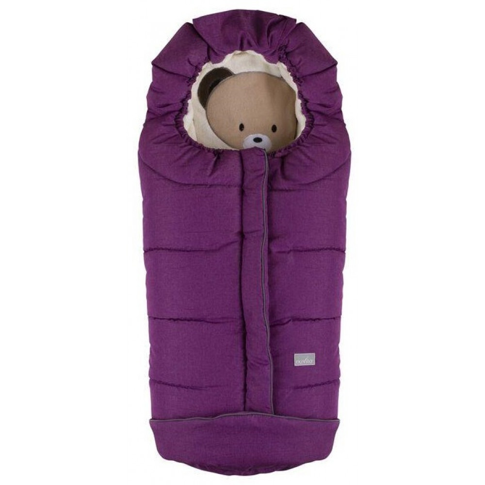 Зимовий конверт Nuvita Сuccioli Junior бузковий/ведмідь