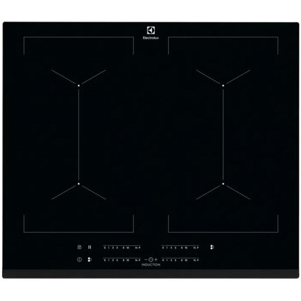 Варильна поверхня Electrolux індукційна, 60см, розширена зона, чорний