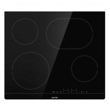 Варильна поверхня Gorenje електрична, 60см, розширена зона, чорний Варильна поверхня Gorenje електрична, 60см, розширена зона, чорний