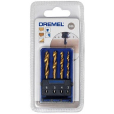 Свердло по дереву Dremel, набір 4шт