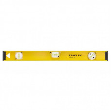 Рівень Stanley PRO 180, алюмінієвий, 60см, 3 капсули (1 поворотна на 180°)