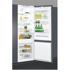 Холодильник Whirlpool вбудований з нижн. мороз., 193x69х54, холод.відд.-299л, мороз.відд.-101л, 2дв., А+, ST, білий